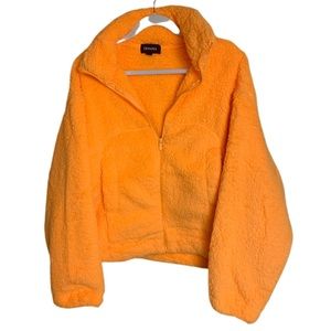 NEW Zenana Ultra Soft Teddy Zip Up Jacket